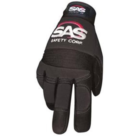Sas Tool Tech Impact Glove Black Large SA6714