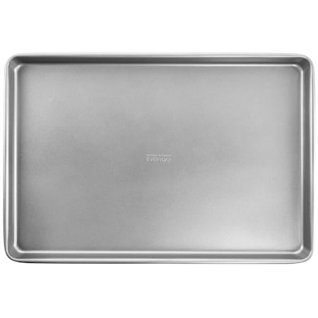 Martha Stewart Everyday 17 Inch Nonstick Carbon Steel Cookie Sheet in Silver 128703.01