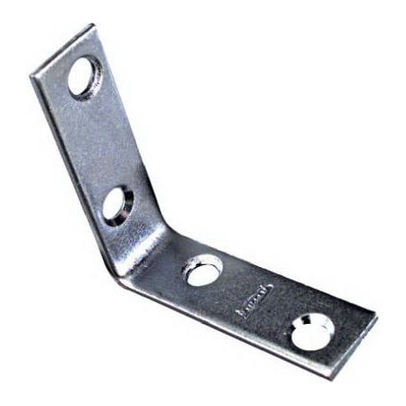 National Hardware 2x58 Zinc Corner Iron, 40PK N266-361