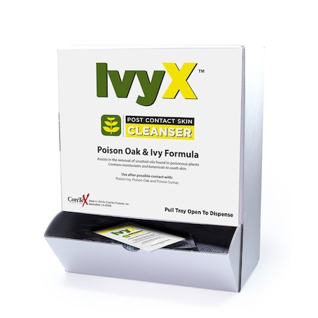 Aero Healthcare IvyX Post-Contact Cleanser Packets, 50PK 84661