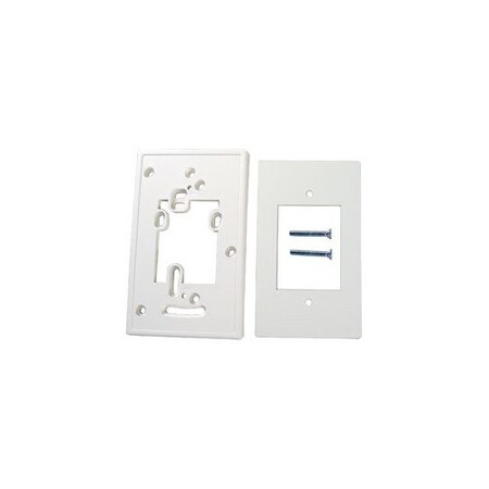 Kmc Controls Backplate Kit; White HMO-5031