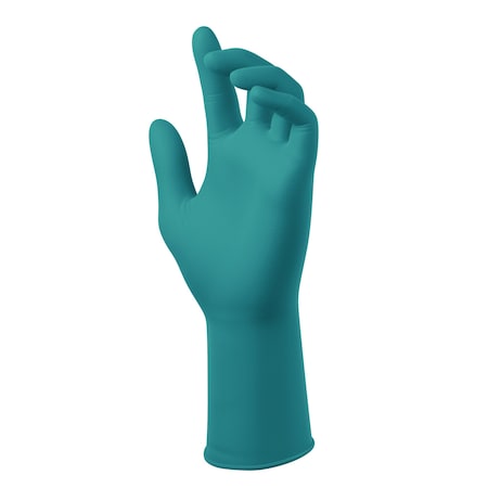 Sw Sustainability Solutions Inc SW PowerForm PF-12TL Extended-Cuff Teal Small 6.2mil Heavy-Duty Nitrile Exam Gloves, PK 50 N127362
