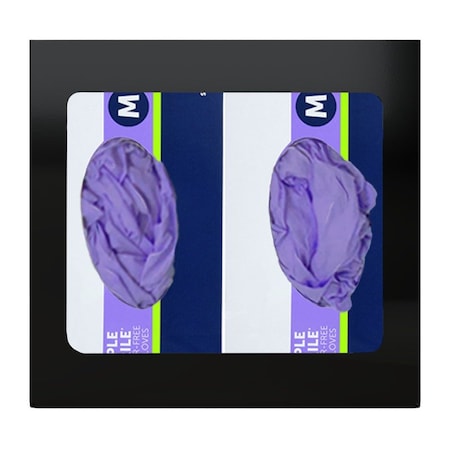 Origin Dispensing Solutions Glove Dispenser-Double-Steel-Black GL20X04BK