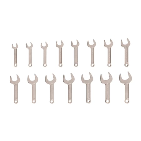 Tekton Service Wrench Set, 15-Piece, 3/4 - 1-5/8 in. WSE90100