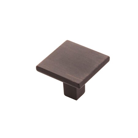 Gan Eden 1.25 in. Square Vintage Bronze Knob GA1075260