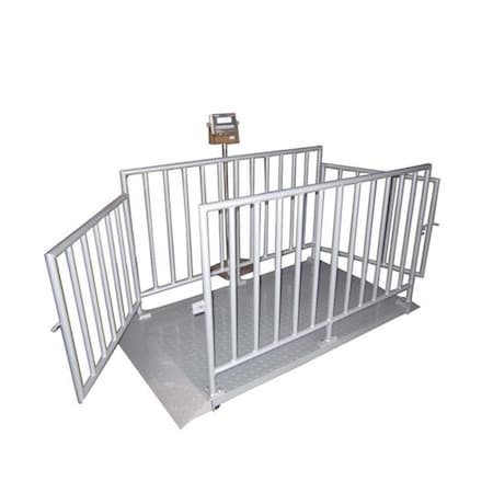 Sharptools Caged Livestock Scale - 5 x 3 ft. SH3121772