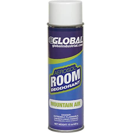 Big D Global Industrial Air Freshener, Mountain Air 15 oz Can, 12 Per Case 641325