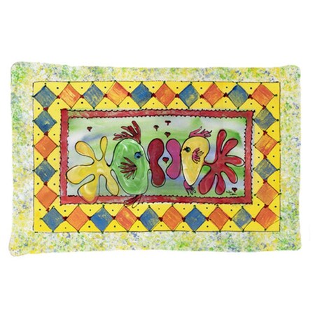 Carolines Treasures 20.5 x 30 in. Kissing Fish Moisture Wicking Fabric Standard Pillow Case 8074PILLOWCASE