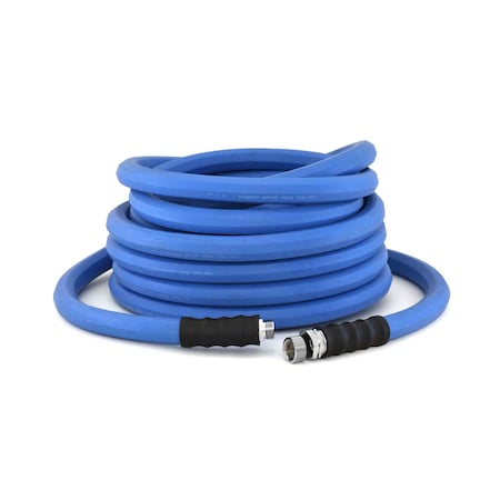 Ag-Lite 3/4 in ID x 25 ft L Water Hose Assembly, Rubber Tube, Blue, Rubber Fitting AL3425