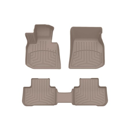 Weathertech Tan, Front and Rear FloorLiner HP 451273-1-2IM