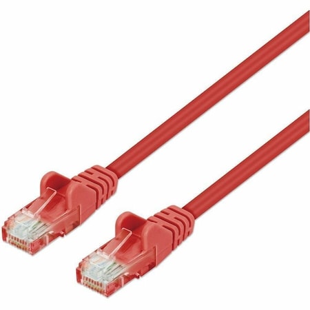 Intellinet Network Solutions CAT6 U/UTP SLIM NETWORK PATCH CABLE, 14 FT., RED 744164