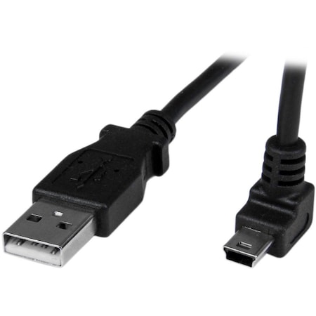 Startech.Com 1M USB TO UP ANGLE MINI USB CABLE USBAMB1MU