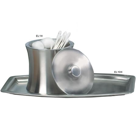 Nu Steel Elite Collection Amenity Tray - Double Wall Stainless Finish, 6PK EL10H