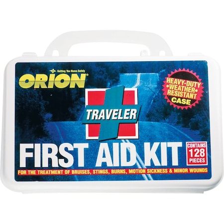 Orion Safety Traveler First Aid Kit, 128-Piece 8128