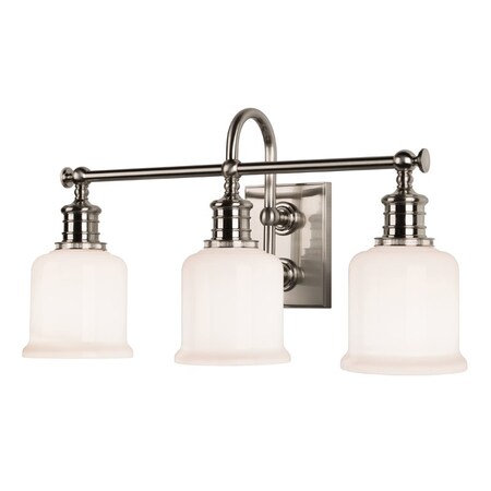 Hudson Valley Lighting Keswick 3 Light Bath And Vanity 21 In. Satin Nickel 1973-SN