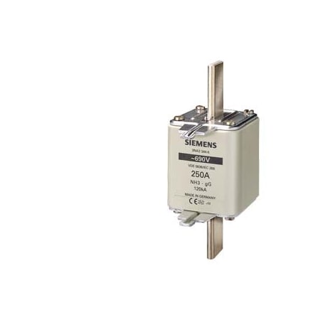 Siemens FUSE LINK, LV HRC, 500A, 690VACSZ 3 3NA3365-6