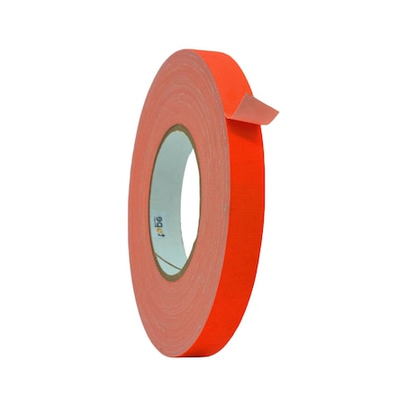 Wod Tape GTC12F Gaffer Tape Fluorescent Orange 1.5 in. X 60 ft., 32PK WOD GTC12F-01500-32-60-FOR