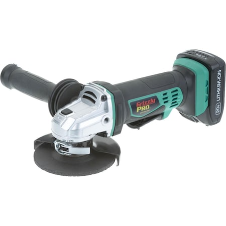 Grizzly Pro 20V Angle Grinder Kit with Li-Ion Battery (Charger Not Included) T30299X