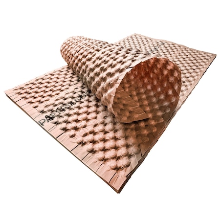 Non-Branded 23in x 15in Recyclable Kraft Paper Bubble Sheets, 300PK BWPB2315K