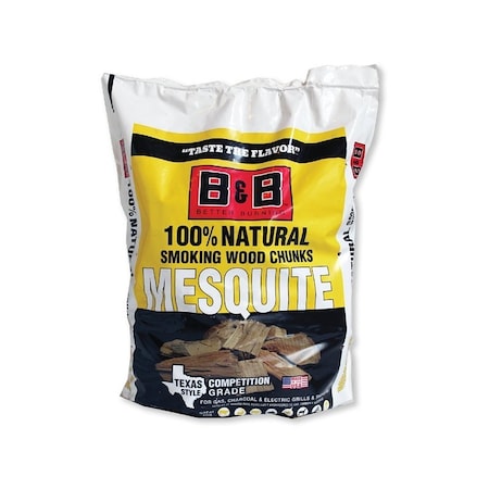 B & B Charcoal 00130 Smoking Chunk, Mesquite, Wood, 549 cu-in C00130-B