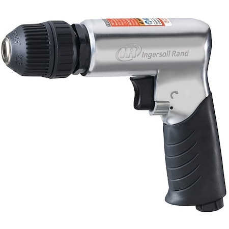 Ingersoll-Rand Ingersoll Rand 7811G Air Drill, 3/8 in Chuck, Keyless Chuck, 1/4 in Air Inlet 7811G