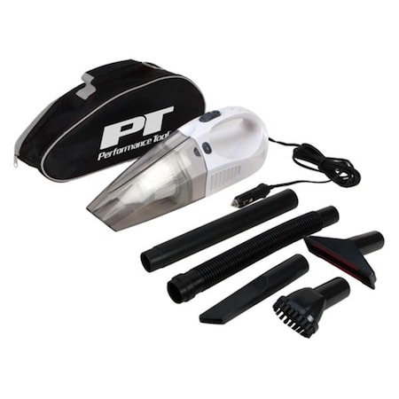 Perform Tool W50012 12V Portable Automotive Corded Vacuum Cleaner PTL-W50012