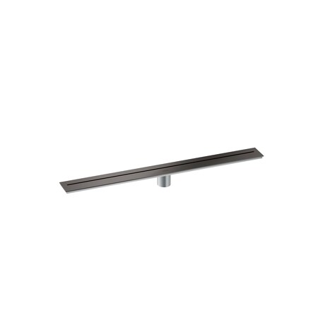 Axor Drains Wall Installation 31 1/2" in Brushed Black Chrome 42526341