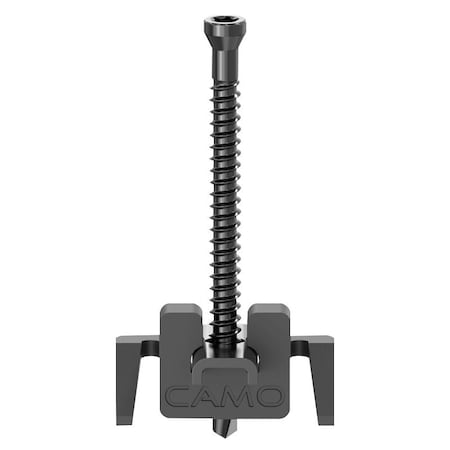 Camo Deck Clip, 2 in L, Stainless Steel, 90PK 344674