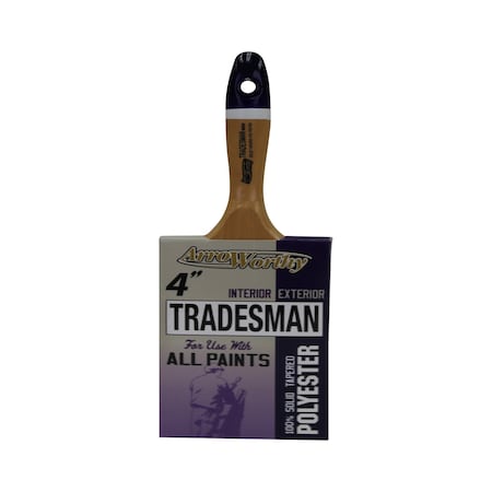 Arroworthy Tradesman 4 in. Chiseled Paint Brush 6030 0400