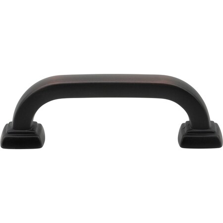 Designperfect 3'' Center-to-Center Handle Pull, Brushed Oil Rubbed Bronze, 25PK DPA25S32ORB