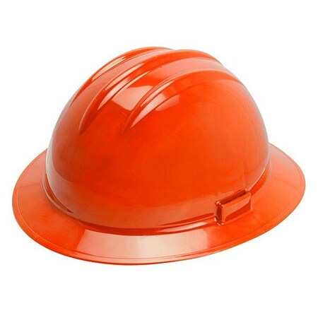 Bullard Hard Hat, Full Brim, Fluorescent Orange 35HOR