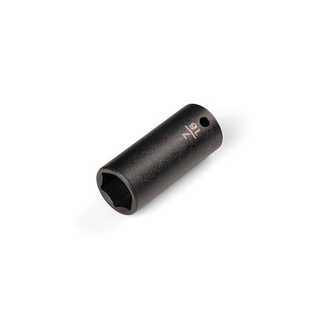 Tekton 1/4 Inch Drive x 7/16 Inch Semi-Deep 6-Point Impact Socket SID04011