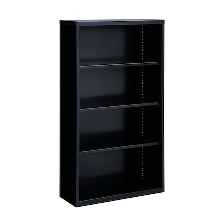 Hirsh Bookcase, 60" H, 13" D, 34 1/2" W, Black 21993