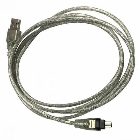 Sanoxy 6FT 1.8M USB To Firewire IEEE 1394 4 Pin iLink Adapter Data Cable Cord SANOXY-CABLE112