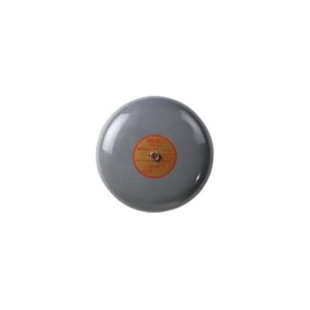 Edwards Signaling Fire Bell, Gray, 10 In. 438D-10N5