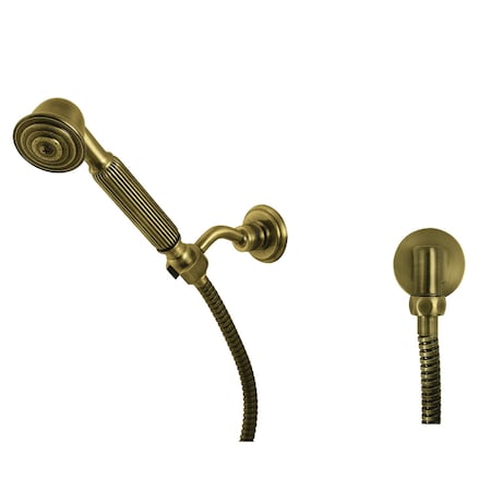 Kingston Brass Hand Shower Kit, Antique Brass KX1073BE