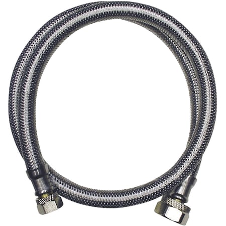 Do It Best 3/8'' C X 1/2'' F X 9'' L. Braided Stainless Steel Faucet Supply Line 496-000DIB