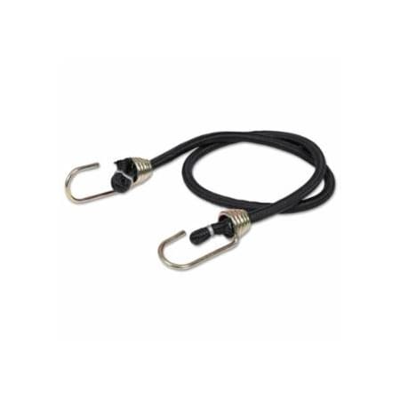 Keeper Heavy-Duty Bungee Cord, Dichromate Hooks, 32 in L, 10PK 130-06182