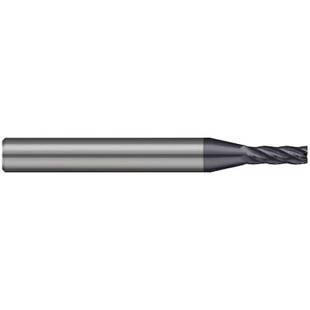 Harvey Tool 0.3750in 3/8 Cutter DIA x 1.0000in 1 L of Cut Carbide Square End Mill, 5 Flutes, AlTiN Coated 742124-C3