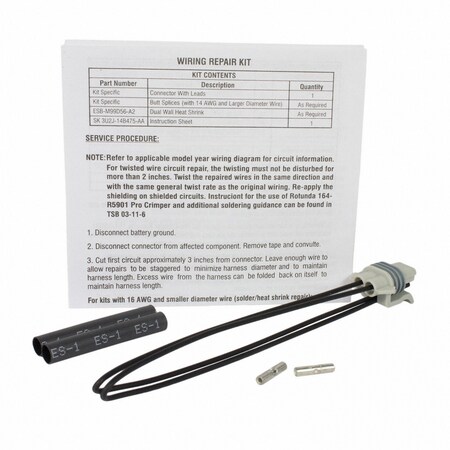 Motorcraft A/C Compressor Clutch Connector,  WPT1436