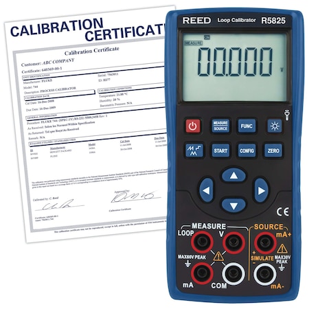 Reed Instruments Loop Calibrator R5825-NIST
