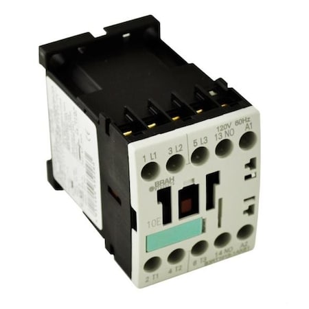 Brah Electric , Replacement 9A 600V 3P with 120VAC Closing Coil for Sirius Contactor 3RT1016-1AK61 B3RT1016-1AK61