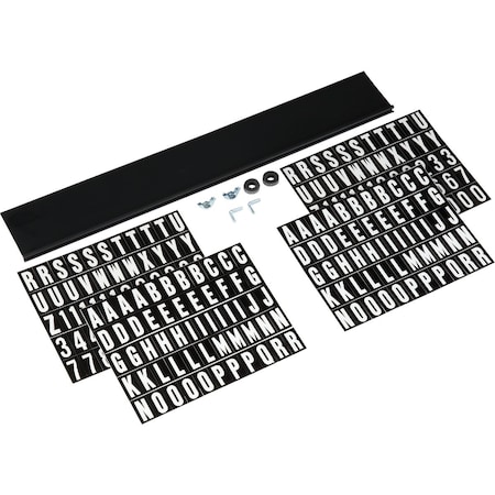 Hy-Ko Midwest Fastener Mailbox Name And Address Kit AK-270