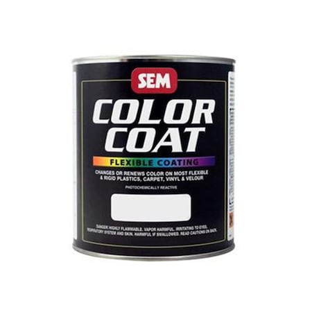 Sem Products 15014 Color Coat- Landau Black- 1-Quart SEM-15014