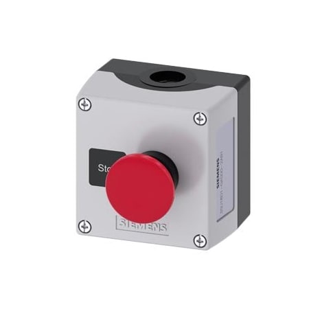 Siemens enclosure for command devices 22 mm round 3SU1801-0AS00-2AB1