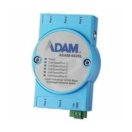 B+B Smartworx Advantech ADAM-6520L Ethernet Switch ADAM-6520L-AE