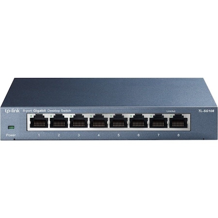 Tp-Link TL-SG108 - 8 Port Gigabit Unmanaged Ethernet Network Switch TLSG108