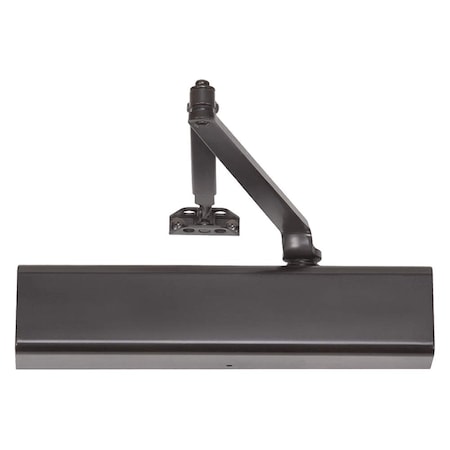 Norton Co Tri-Packed Door Closer, Adjustable Size 1-6, Dark Bronze Painted 210 TPN 690