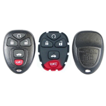 Aks Keys 2004 - 2012 Chevrolet Buick Pontiac Saturn Remote Shell 5B RS-CHEVR-12