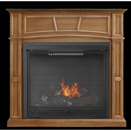 Comfort Glow Dual Fuel Ventless Gas Fireplace w/ Remote Heats Up To 1200 sq ft GFD4625R